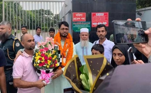 নুসরাত হত্যা মামলা,,  কাশিমপুর কারাগার থেকে মুক্তি পেলেন ৮ জন