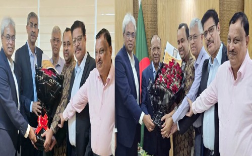 দুই মন্ত্রীর সঙ্গে ঢাকাস্থ বৃহত্তর নোয়াখালী  সমিতি নেতৃবৃন্দের সৌজন্য সাক্ষাৎ