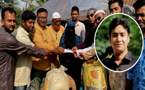 নোয়াখালীতে সেই আয়েশার পাশে   ছাত্রদল সেক্রেটারী নাছির