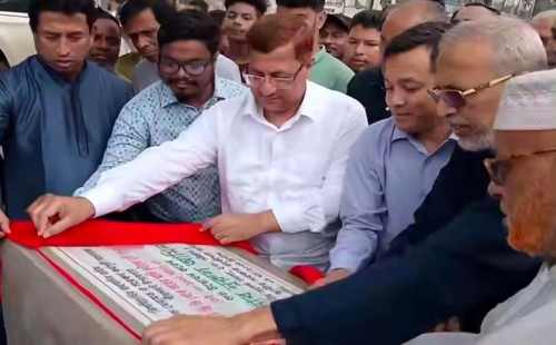 মিরসরাইয়ে উন্নয়ন কাজের উদ্বোধন করলেন এমপি