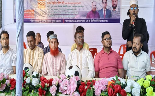 বেগম জিয়ার স্মরণে  শালধরে ফুটবল টুর্নামেন্ট’র উদ্বোধন
