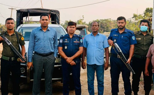 দাগনভূঞায় মোবাইল কোর্ট   ইটভাটার ১ লাখ টাকা জরিমানা