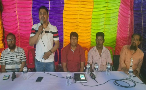 সোনাগাজীর জেলেপাড়ায় আইনশৃঙ্খলা নিয়ন্ত্রনে সন্ত্রাস বিরোধী সমাবেশ