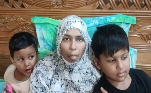 সন্তানদের জন্য বাঁচতে চান ক্যান্সার আক্রান্ত বিবি মরিয়ম