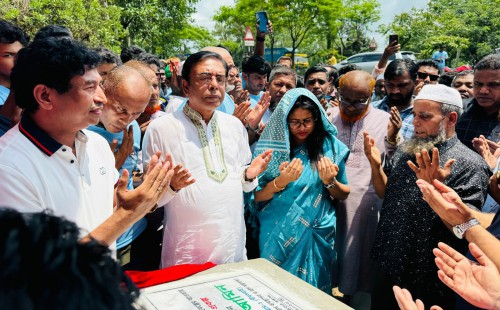 মিরসরাইয়ে গাছবাড়িয়া খালের পুনঃখনন উদ্বোধন