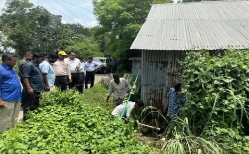 সোনাগাজীতে পরিবেশ রক্ষায় ৫ দপ্তরের অভিযান