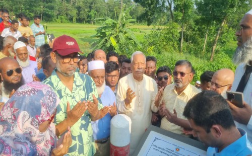 শর্শদিতে মোহাম্মদ আলী খাল খনন কাজের উদ্বোধন  বাজেটের সঙ্গে সামঞ্জস্য রেখে খননকাজের মান নিশ্চিত করা হবে  -ভিপি জয়নাল এমপি