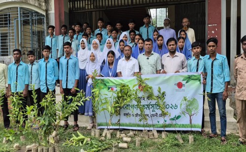 ফেনীতে চ্যানেল ‘আই’-এর বৃক্ষরোপণ কর্মসূচি পালিত