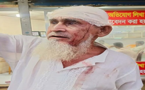 দাগনভূঞার রাজাপুরে জায়গা বিরোধে বৃদ্ধকে মারধরের অভিযোগ