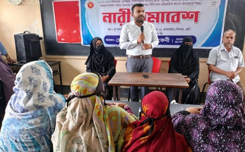 ছাগলনাইয়াতে নারী সমাবেশ  সরকারের প্রতিশ্রুতি বাস্তবায়নে গণমুখী উদ্যোগ