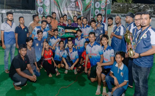 তারুণ্যের বন্ধনের আয়োজনে   স্বেচ্ছাসেবী সংগঠন নিয়ে চ্যাম্পিয়নস কাপ